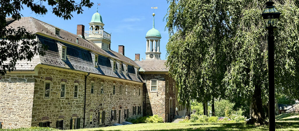 Bethlehem's Bell House, Old Chapel and Central Church Belfry.